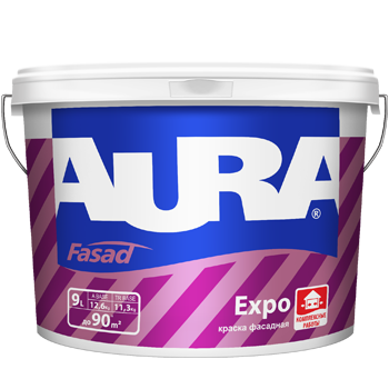 картинка Матовая краска для фасадов "AURA Expo" от магазина Тендент